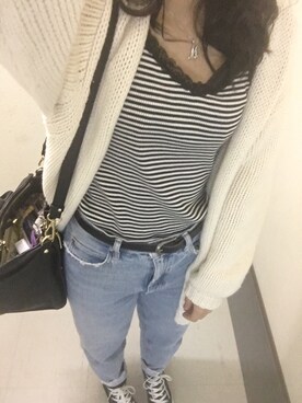 Ⓜ︎さん（レディース・158cm）の秋コーディネート