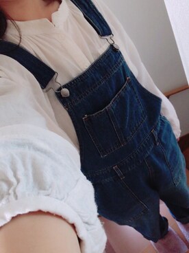 「チチカカ（チチカカ）のアイテム（オールインワン・サロペット）」を使った、RSYさん（レディース・148cm）の冬コーディネート