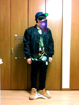 「wearhalloween2017」｜「アイテム（ブルゾン）」を使った、AKIR@さん（メンズ・170cm）の秋コーディネート