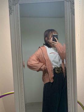 「AS KNOW AS plus（アズノゥアズプラス）のアイテム」を使った、伊藤さん（レディース・152cm）の秋コーディネート