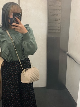 「one way（ワンウェイ）のアイテム」を使った、伊藤さん（レディース・152cm）の秋コーディネート