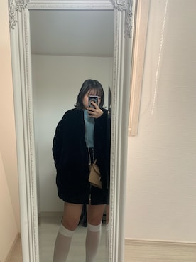 伊藤さん(レディース・152cm)の冬コーディネート