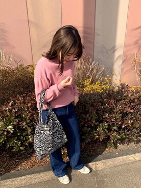 伊藤さん(レディース・153cm)の冬コーディネート