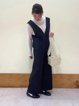 「FEELING MADE（フィーリングメイド）のアイテム」を使った、coen あまのさん（レディース・164cm）の夏コーディネート