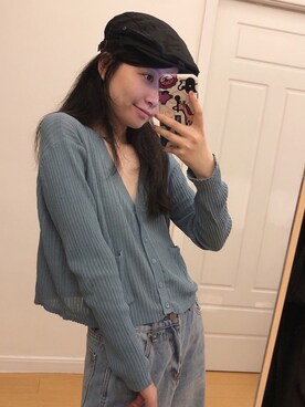 「休闲」｜「アイテム（アンサンブル）」を使った、horuciさん（レディース・163cm）の夏コーディネート
