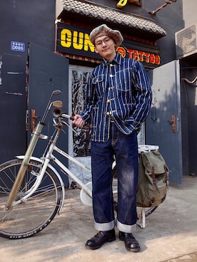 二百狗Vintageさんのコーディネート