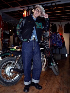 二百狗Vintageさんのコーディネート