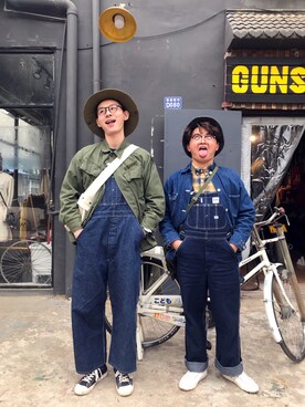 二百狗Vintageさんのコーディネート