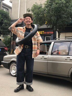 二百狗Vintageさんのコーディネート