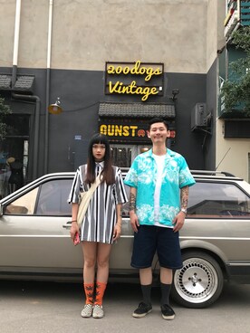 二百狗Vintageさんのコーディネート