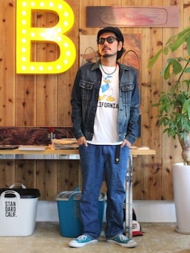 fumioさん(メンズ・168cm)の夏コーディネート