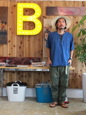 fumioさん（メンズ・168cm）の夏コーディネート