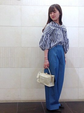 我妻さん（レディース・160cm）の春コーディネート