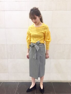 我妻さんのコーディネート