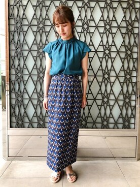 我妻さん（レディース・160cm）の春コーディネート