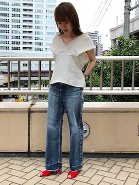 我妻さん（レディース・160cm）の夏コーディネート