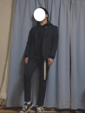 ねるさん（メンズ・164cm）の冬コーディネート