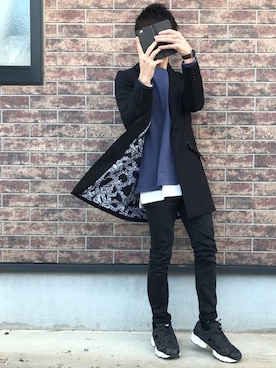 ねるさん（メンズ・164cm）の冬コーディネート