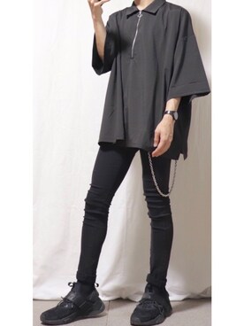 ねるさん（メンズ・164cm）の春コーディネート