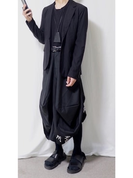 「Y's（ワイズ）のアイテム（アクセサリー）」を使った、ねるさん（メンズ・164cm）の夏コーディネート