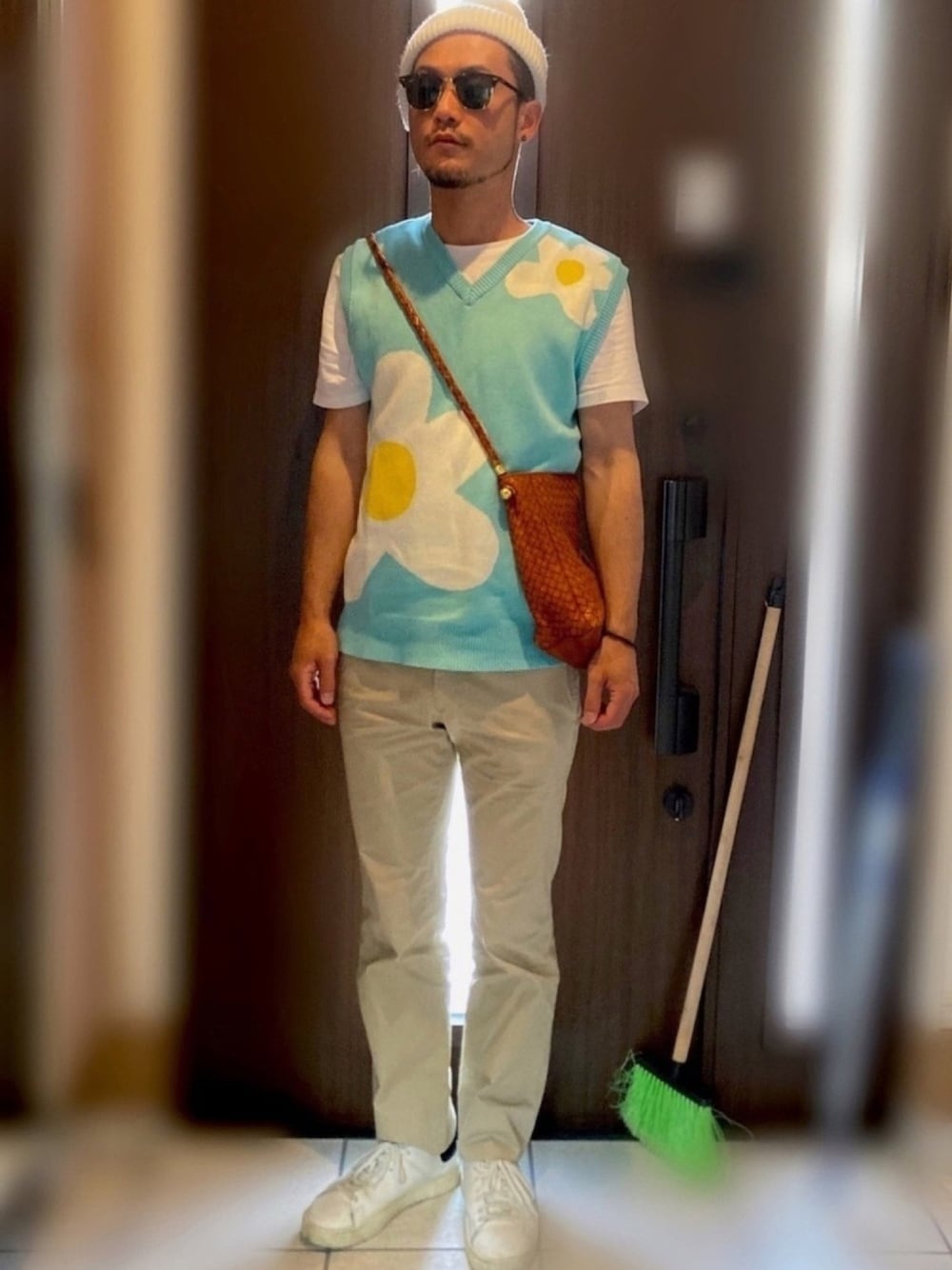 GOLF WANG ニットベスト GOLF WANG(ゴルフワン) / ニットベスト(薄手)/19SS/LE FLEUR