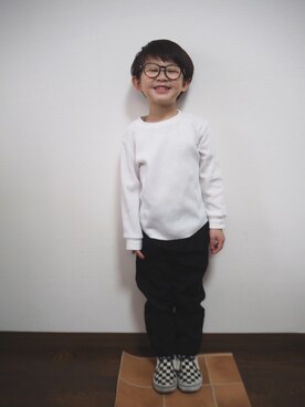あちゃさんさん（キッズ・100cm）の冬コーディネート
