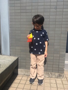 あちゃさんさん（キッズ・110cm）の夏コーディネート