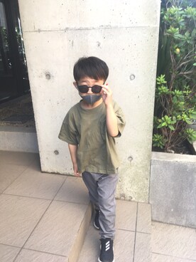 あちゃさんさん（キッズ・110cm）の夏コーディネート