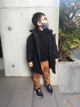 あちゃさんさん（キッズ・110cm）の冬コーディネート
