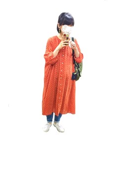 「アイテム（イヤリング）」を使った、れいさん（レディース・162cm・20代）の夏コーディネート
