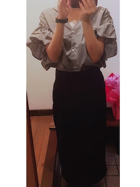「MARC JACOBS（マークジェイコブス）のアイテム（腕時計）」を使った、Nishizawa Ayaneさん（レディース・148cm）の春コーディネート