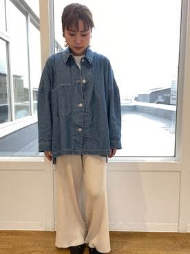 「アイテム（レギンス/スパッツ）」を使った、Nishizawa Ayaneさん（レディース・148cm・20代）の春コーディネート