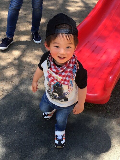 ひろみん F O Kidsのキャップを使ったコーディネート Wear