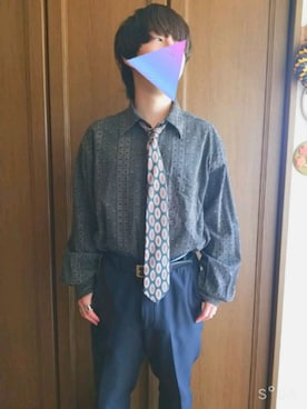 「アイテム（フォーマルスーツ/小物）」を使った、ゆーだいさん（メンズ・166cm・20代）の春コーディネート