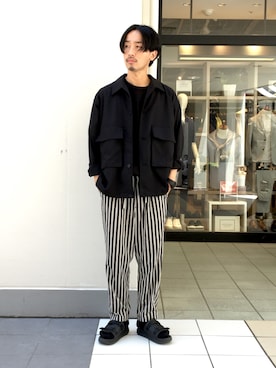 「MYSELF ABAHOUSE」｜nabeさん（メンズ・172cm）の夏コーディネート