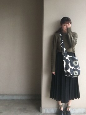 「今年初」｜haruさん（レディース・158cm）の秋コーディネート