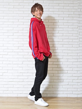 「MinoriTY（マイノリティ）のアイテム（チノパンツ）」を使った、REONさん（メンズ・175cm）の秋コーディネート