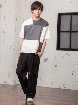 「大学生」｜REONさん（メンズ・173cm）の春コーディネート