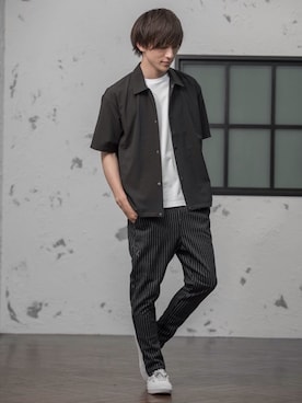 「大学生」｜REONさん（メンズ・173cm）の夏コーディネート