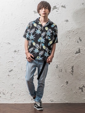 REONさん（メンズ・173cm）の夏コーディネート