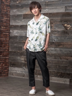 REONさん（メンズ・173cm）の夏コーディネート