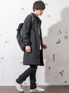 「MinoriTY（マイノリティ）のアイテム（その他アウター）」を使った、REONさん（メンズ・173cm）の秋コーディネート
