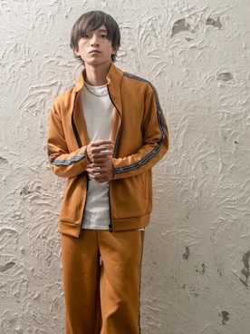 「MinoriTY（マイノリティ）のアイテム（その他アウター）」を使った、REONさん（メンズ・173cm）の秋コーディネート