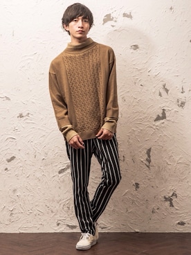 REONさん（メンズ・173cm）の冬コーディネート