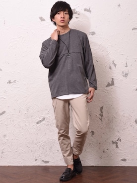 REONさん（メンズ・173cm）の春コーディネート