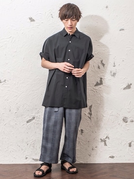 REONさん（メンズ・173cm）の春コーディネート