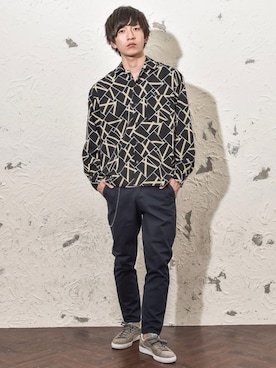 REONさん（メンズ・173cm）の春コーディネート