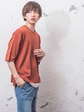 REONさん（メンズ・173cm）の春コーディネート