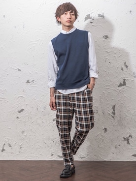 REONさん（メンズ・173cm）の春コーディネート