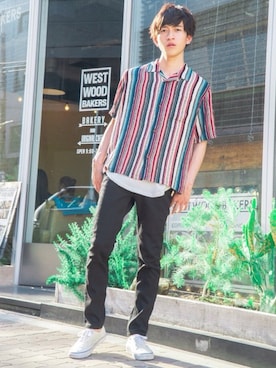 REONさん（メンズ・173cm）の夏コーディネート